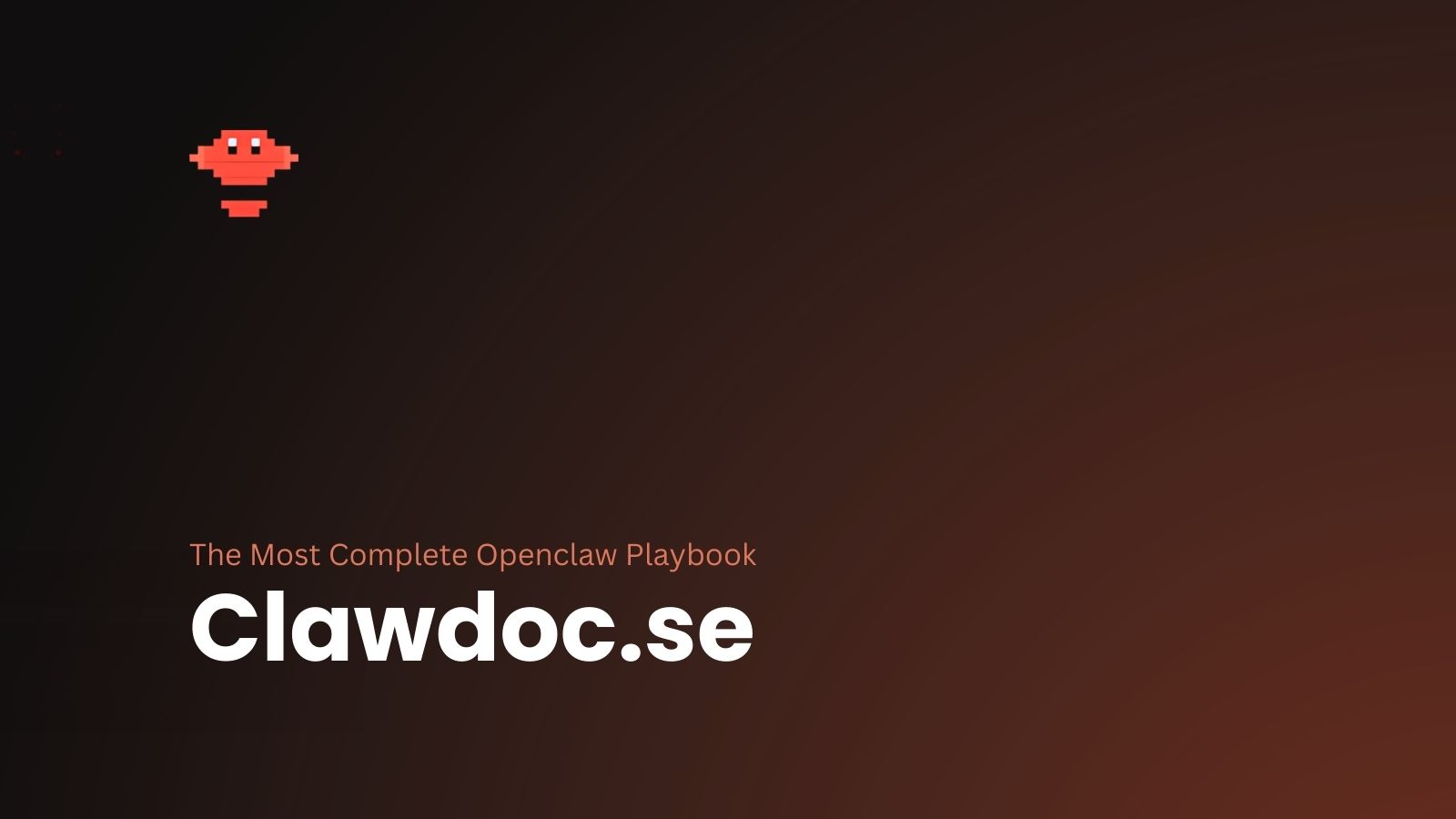 An Openclaw Playbook